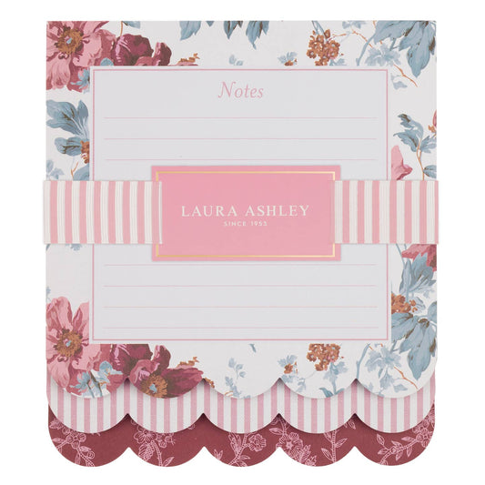 Heritage Blooms Floral Layered List Pad