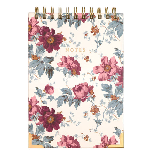 Heritage Blooms Floral Steno Pad