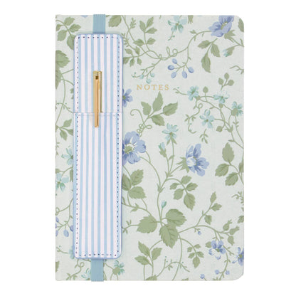 Laura Ashley Heirloom Cottage Journal with Pen Holder 6”x8”