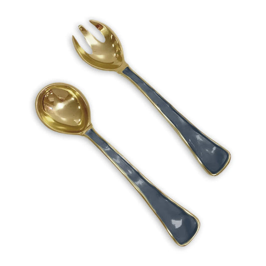 Encanto Soho Salad Servers Midnight