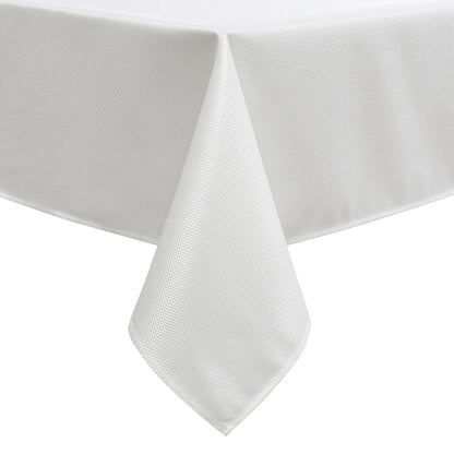 Hudson White Tablecloth