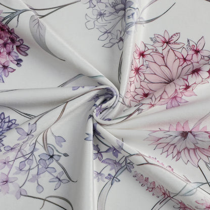 Pink & Purple Velvet Tablecloth