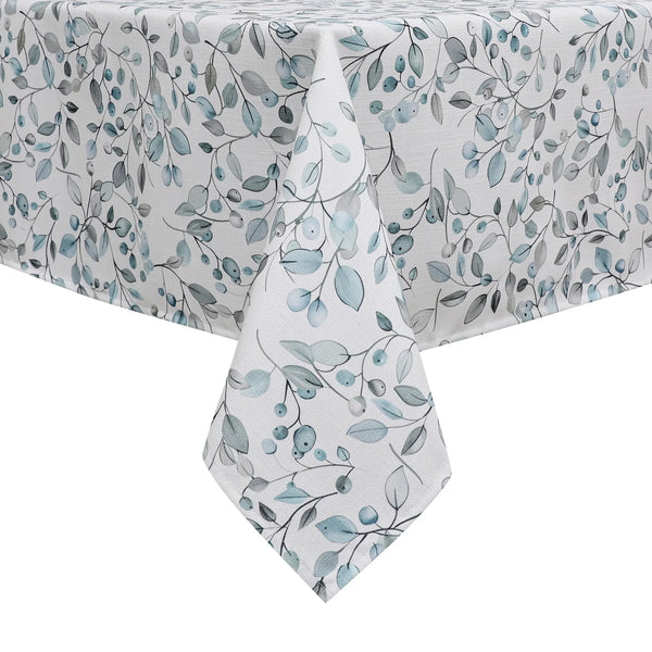 Harvest Weave Olive Print Tablecloth