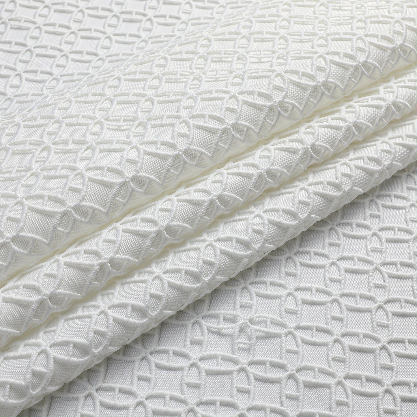 Lace Lined Mosaic Tablecloth