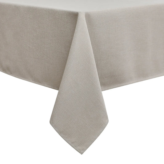 Harvest Weave Taupe Tablecloth