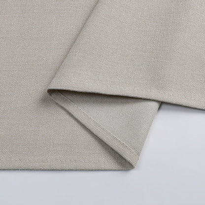 Harvest Weave Taupe Tablecloth