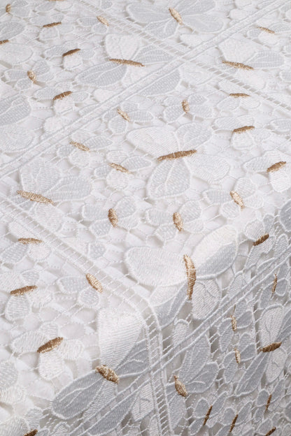 Dolce Flutter Overlay Tablecloth