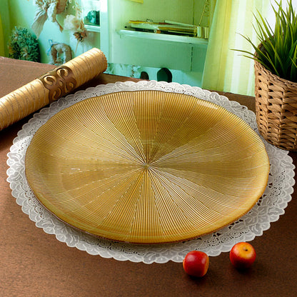 Scallop Gold Charger 13”