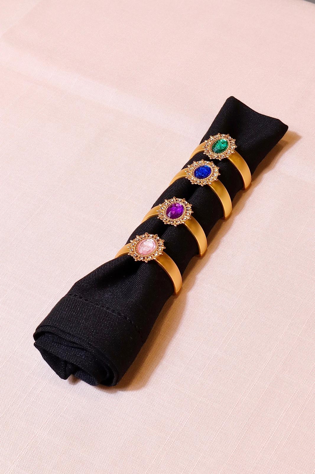 Butterfly Creations Napkin Ring Set of 4