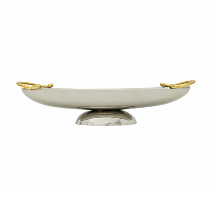 Droplet Oval Dish with Base
