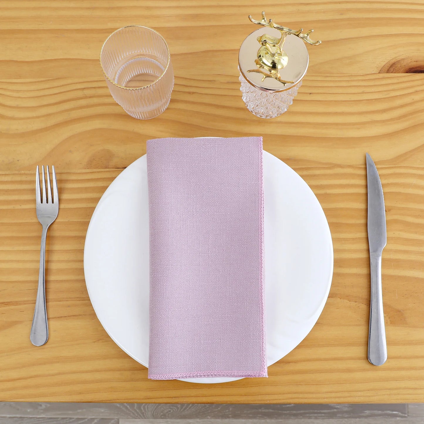 Harvest Weave Blush Napkins 6pcs Set 18”x18”