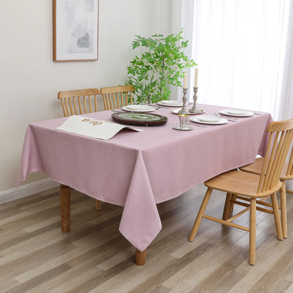 Harvest Weave Blush Tablecloth