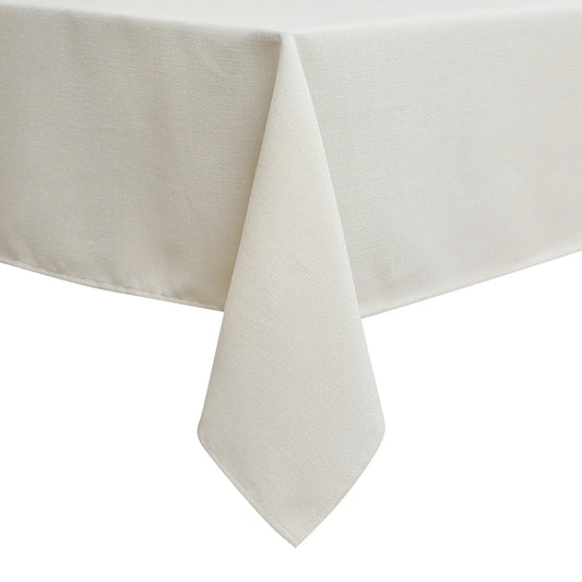 Harvest Weave Beige Tablecloth