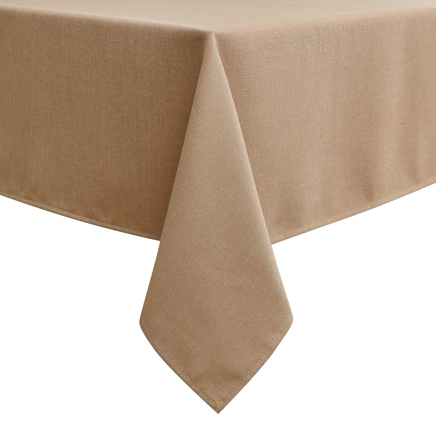 Harvest Weave Gold Tablecloth