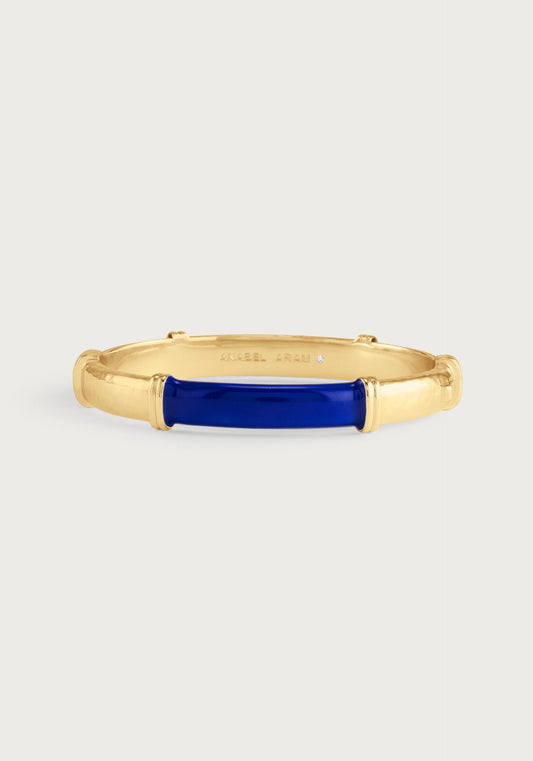 Forza Hinged Bangle Lapis