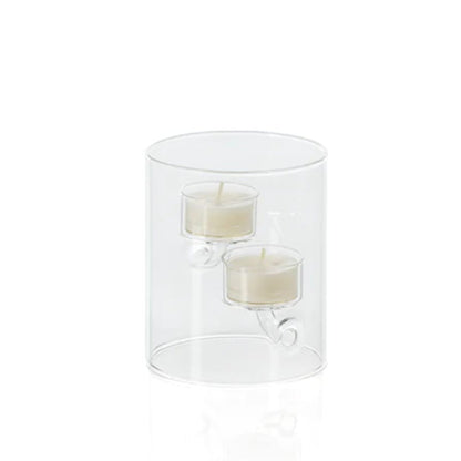 Suspended Glass Tea Light Holder