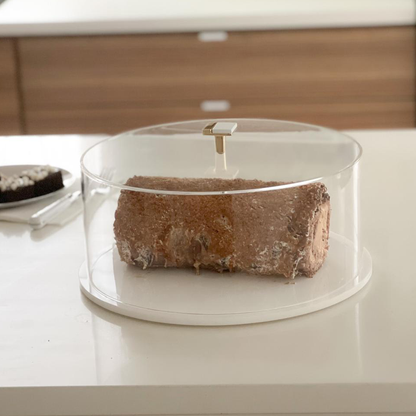 Acrylic Round Cake Dome- Clear