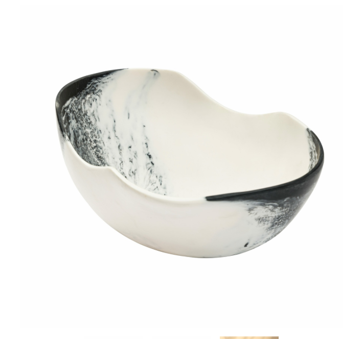 Lucente Organic Bowl- Black & White