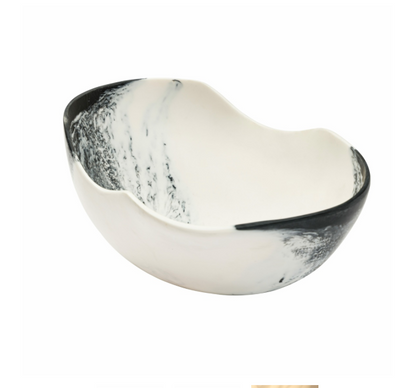 Lucente Organic Bowl- Black & White