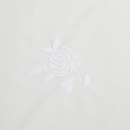 White Rose Design Tablecloth