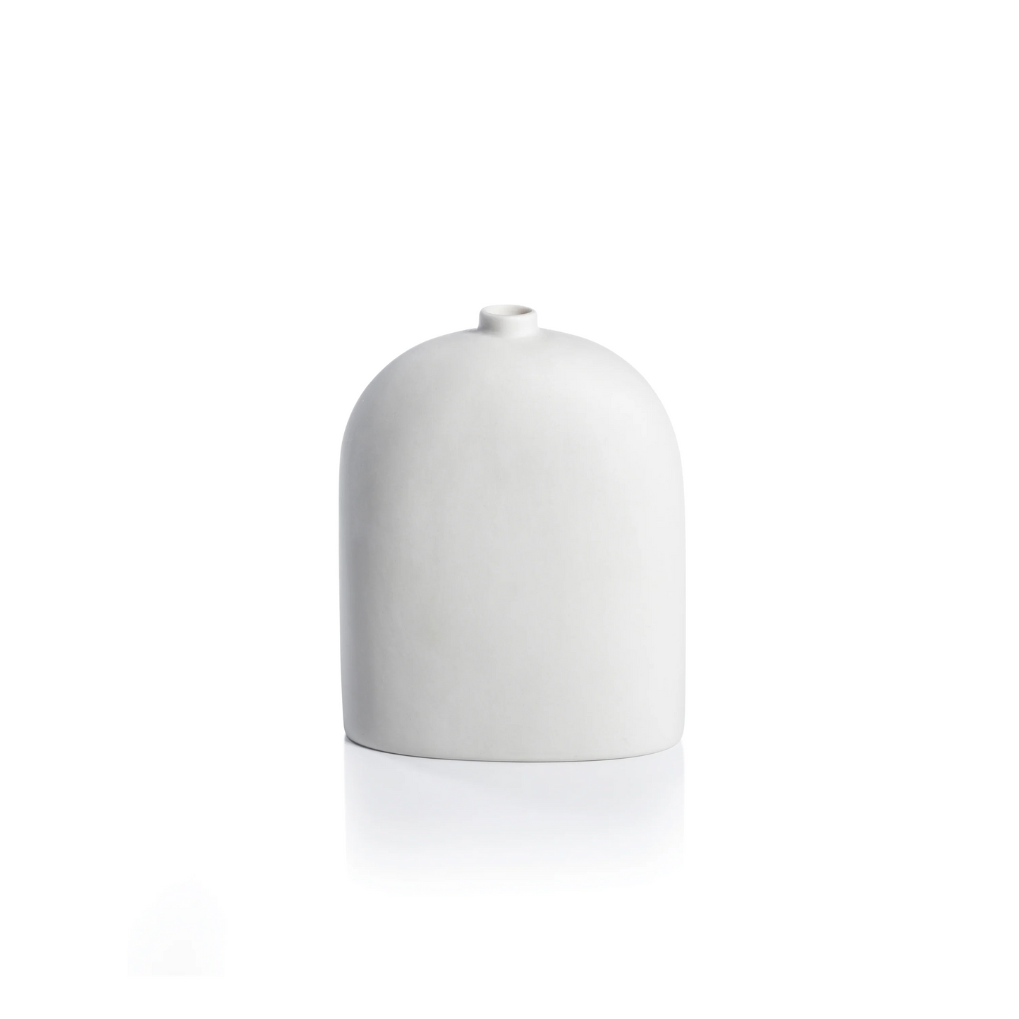 Lily All-White Ceramic Vase