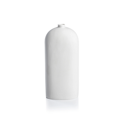 Lily All-White Ceramic Vase