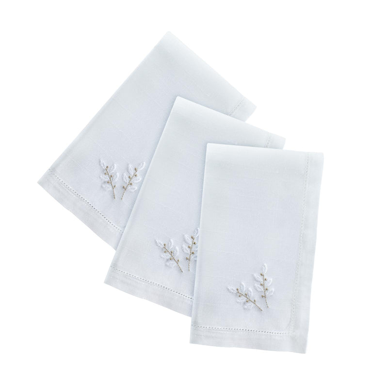 Laurel Gold Napkins - 6 Pcs 18”x18”