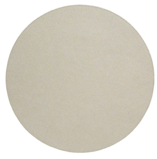 Round Vinyl Placemats-Pearl 16" Set of 4