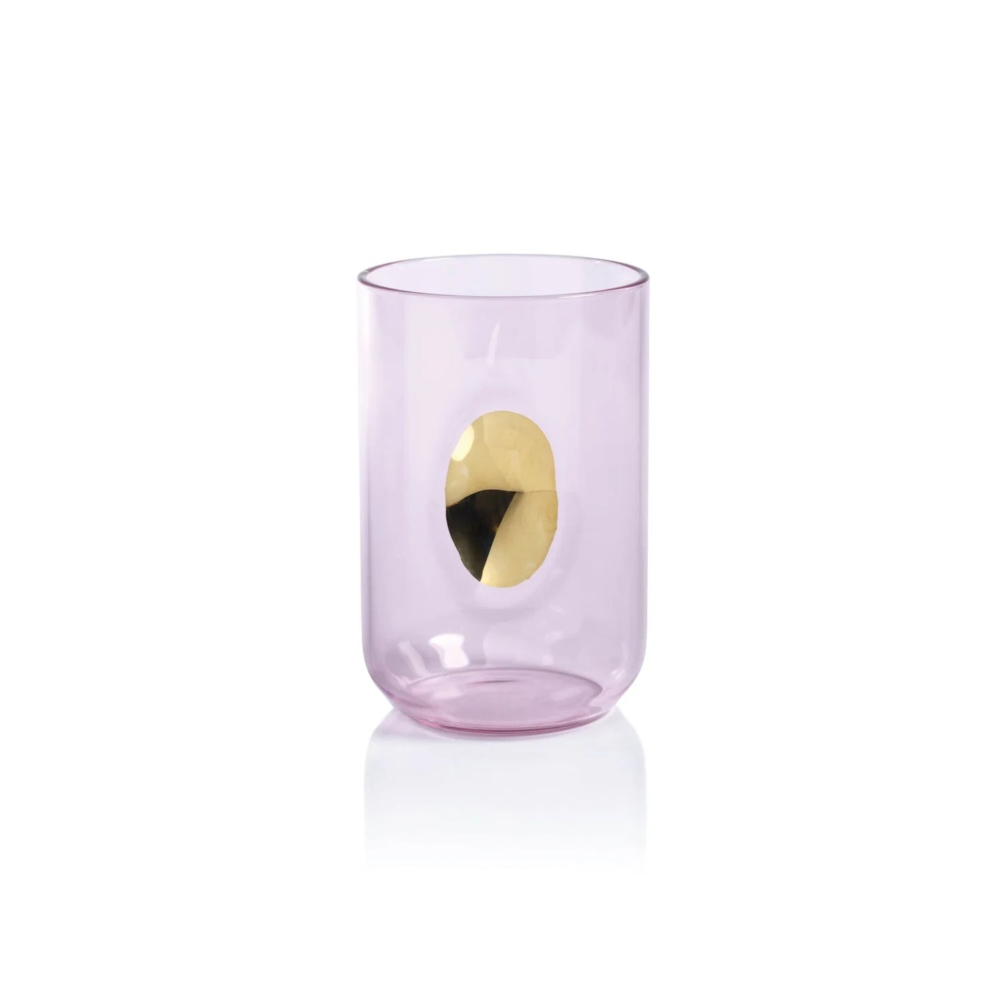 Aperitivo Tumbler w/ Gold Accent Peony Pink -Set of 4