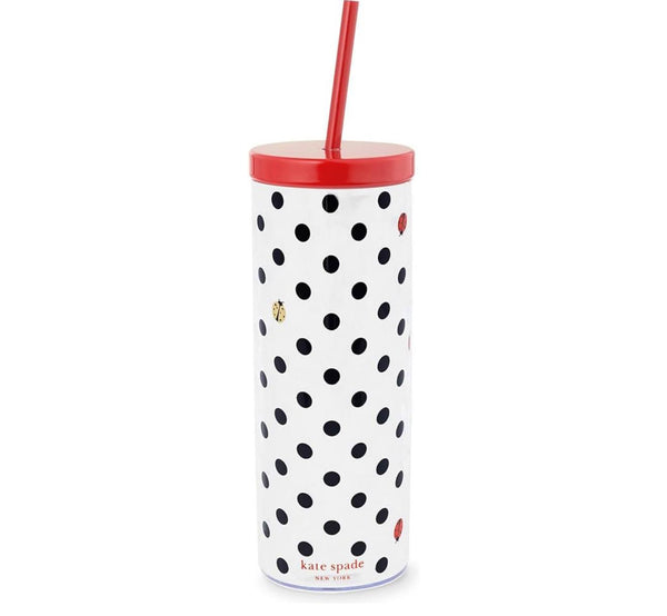 Ladybug Dot Acrylic Tumbler