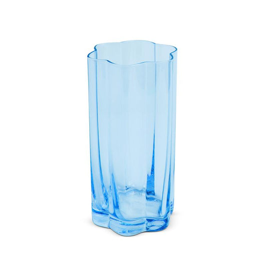 Flower Highball Tranquil Blue Set of 6