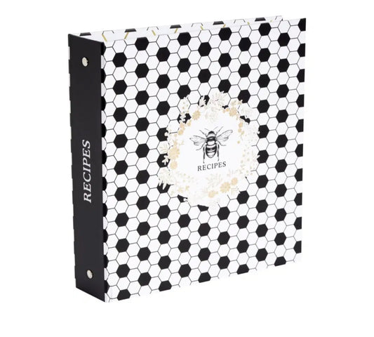 Honeycomb Hive Recipe Binder