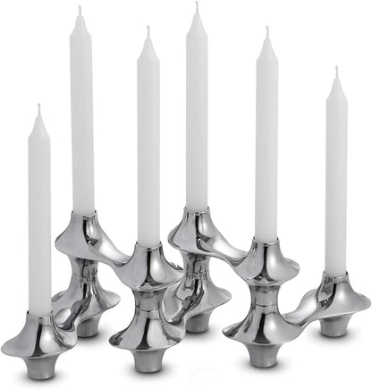 Nambé Cortina Hinged Candelabra