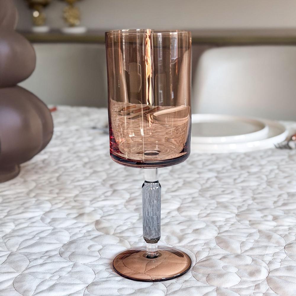 Amber Wine Glass Set of 6