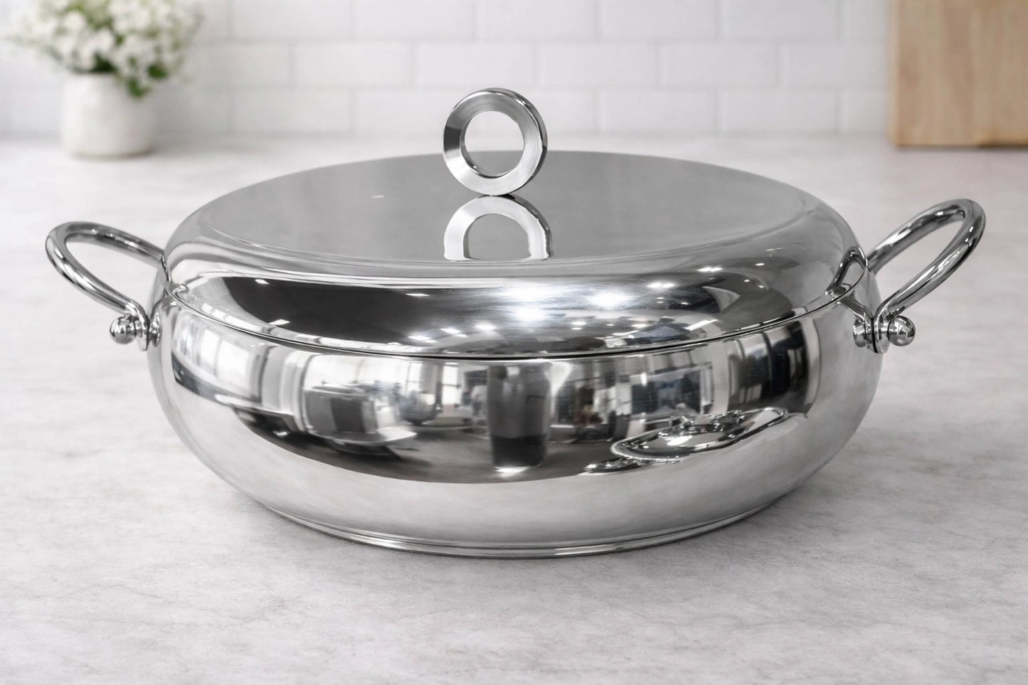 Tempera Double Wall Insulated Hot Pot 11”