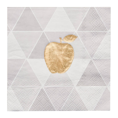 Golden Apple Cocktail Napkins