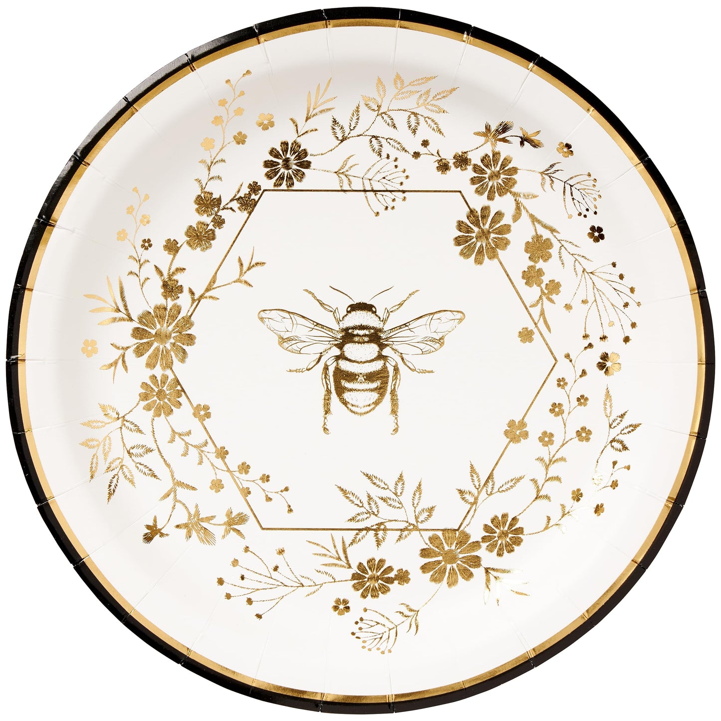 Honeycomb Hive Salad Plate