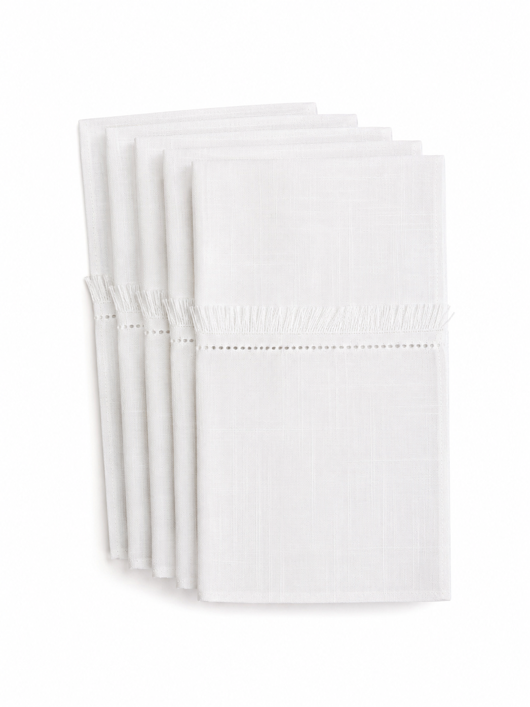 Frayed Edge Packet Napkin Set of 6