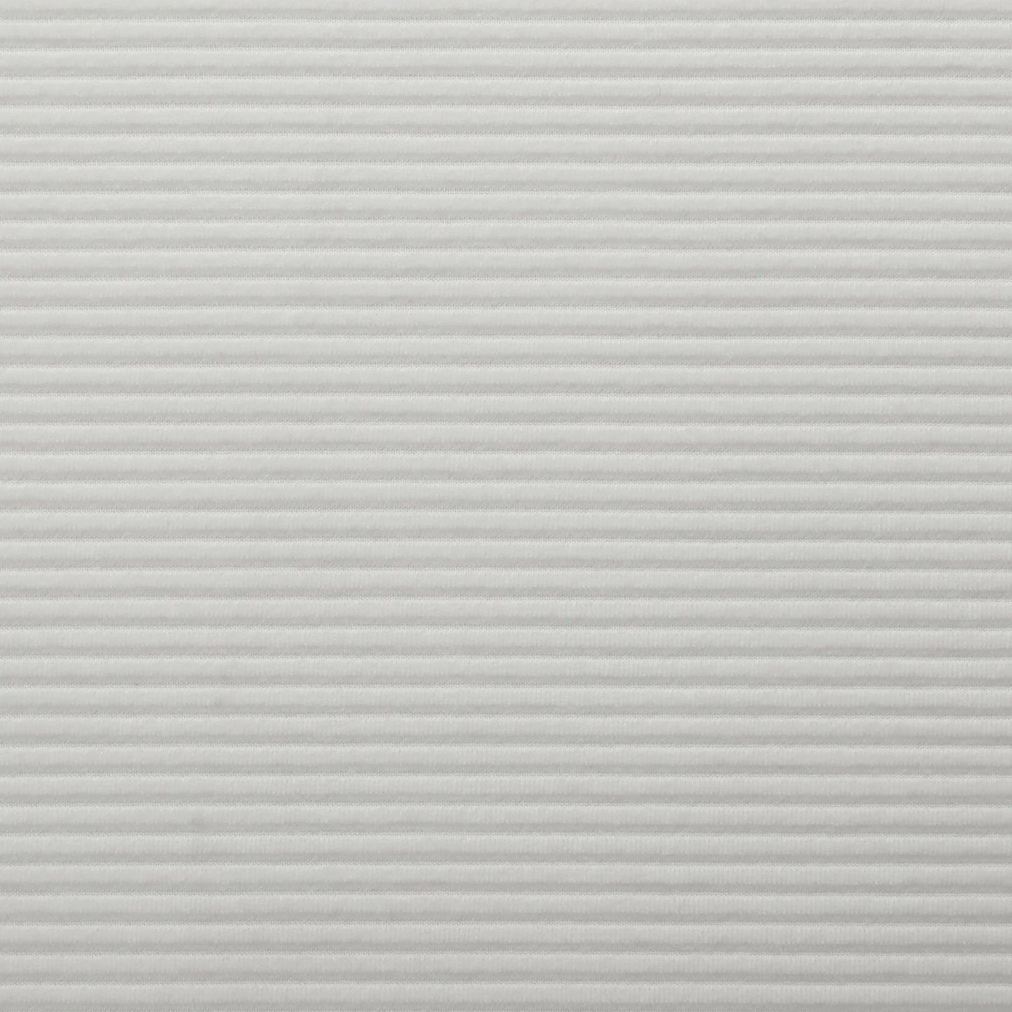 Velvet Ribbed White Tablecloth