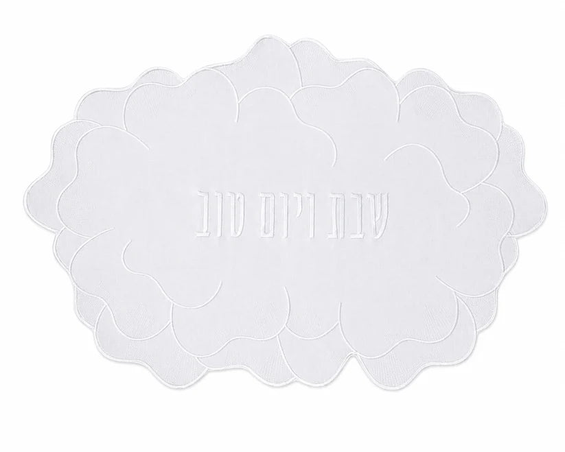 Elegance Challa White Cover
