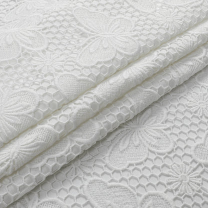 Lace Butterfly Lined Tablecloth