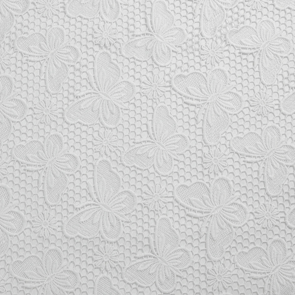 Lace Butterfly Lined Tablecloth