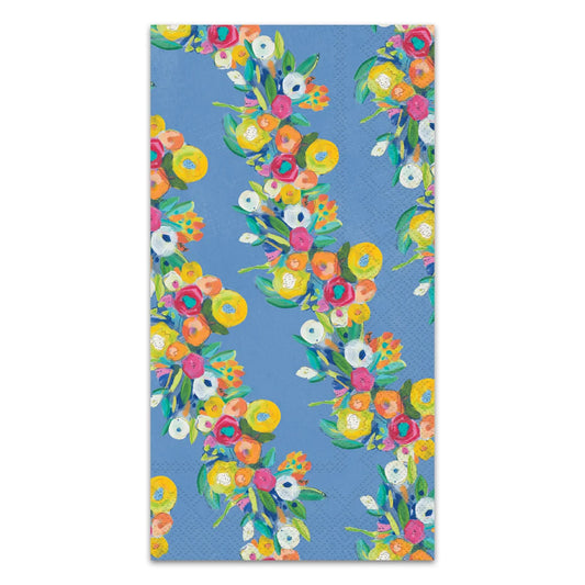 Cheerful Blossoms Garland Guest Towel 16pk