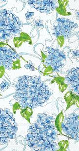 Hydrangea Allover Guest Towel 16pk