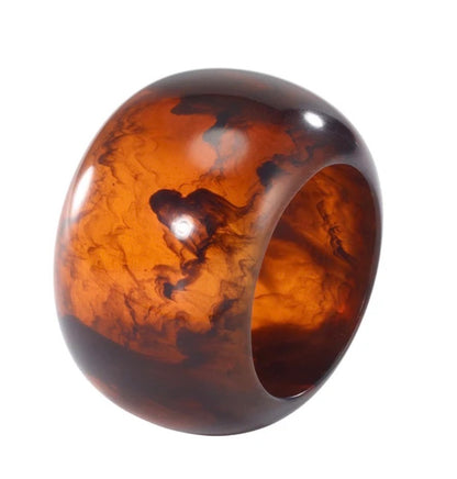 Tortoise Sphere Napkin Ring Set of 4