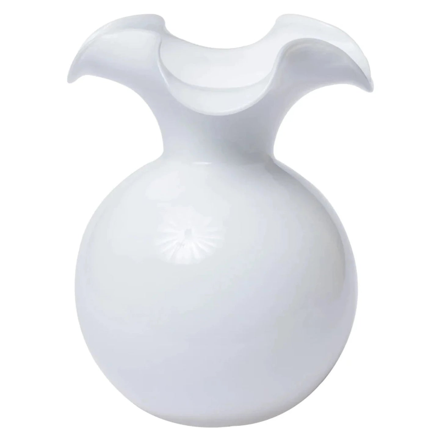 Vietri Hibiscus Glass Bud Vase