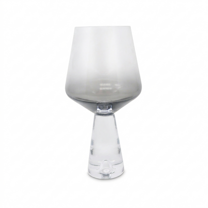 Ombré Smoke Wine Glasses Set of 6