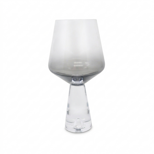 Ombré Smoke Wine Glasses Set of 6