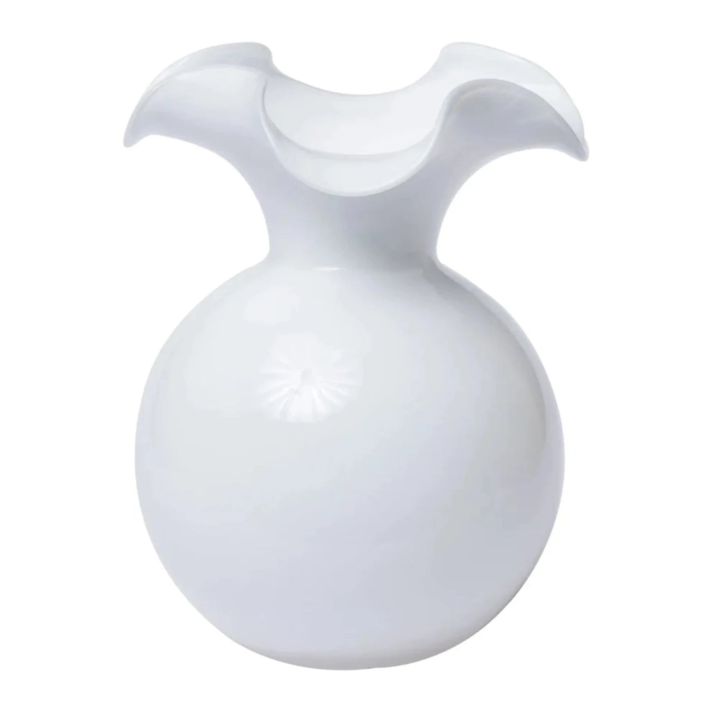 Vietri Hibiscus Glass Bud Vase