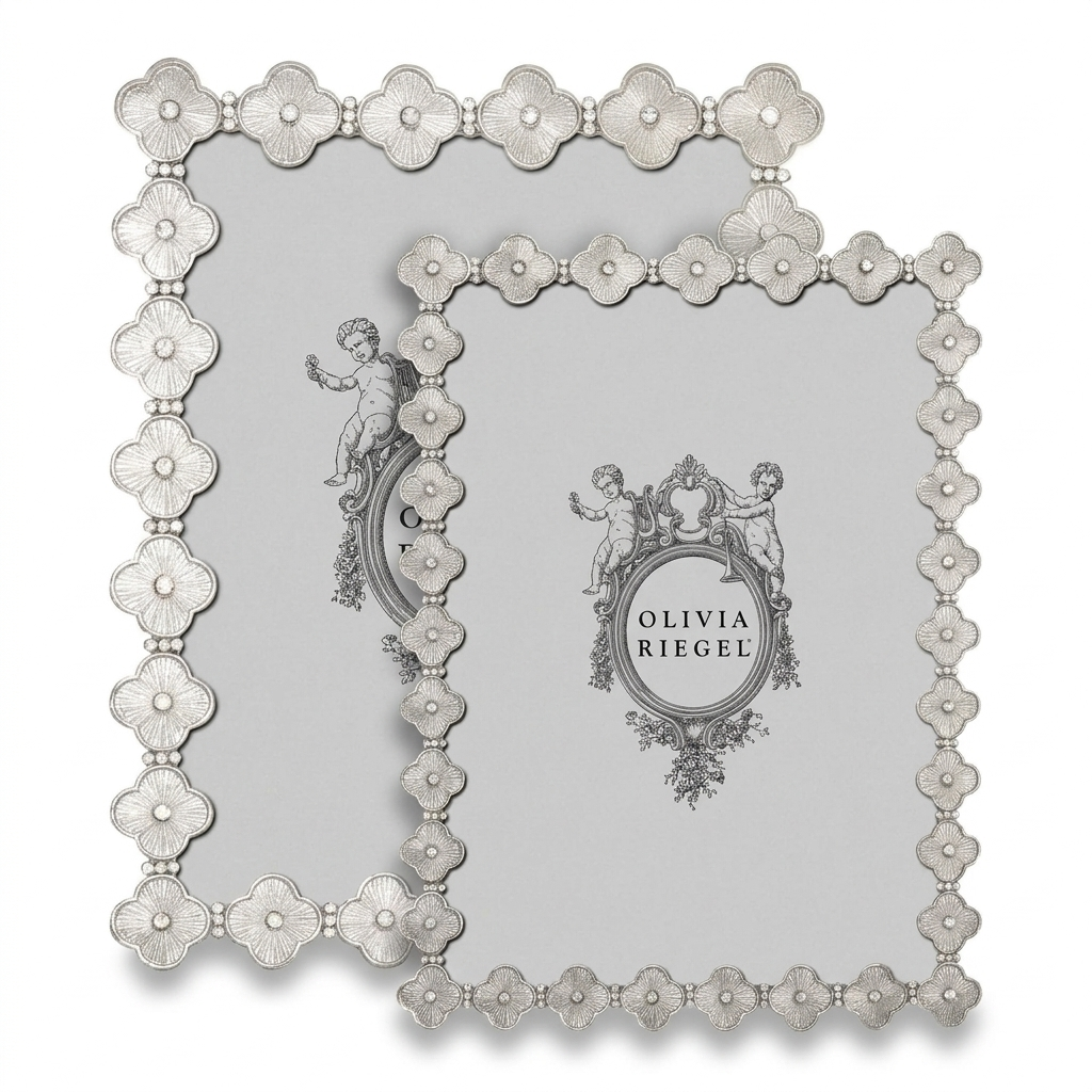Silver Clover Frame
